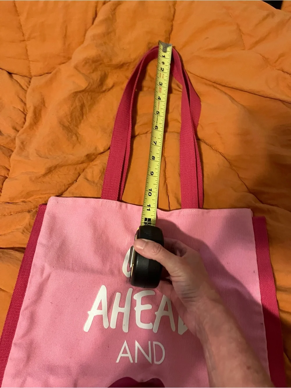 Vintage Lancôme Paris Pink “Go Ahead and” Lips Tote Bag | Large Cosmetic/Market